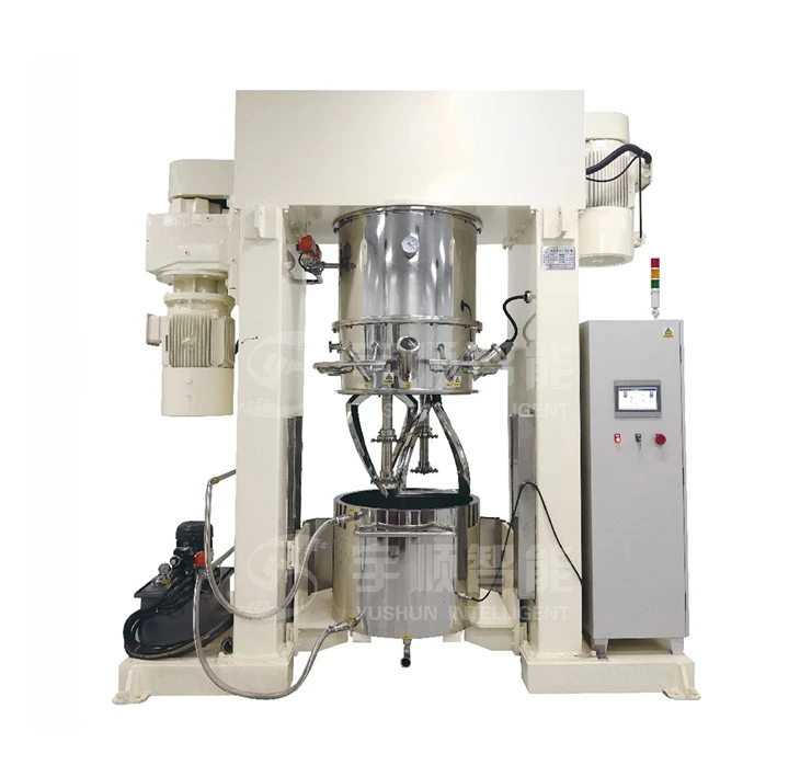 Jacketed PVC Plastisol Vertical Vacuum Double Planetary Dispersing Mixer Jacketed PVC Plastisol Vertical Vacuum Double Planetary Dispersing Mixer